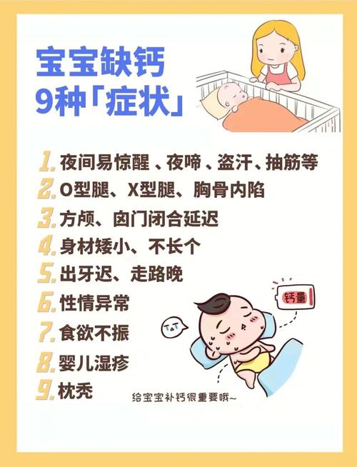 第三代代孕妈妈宝宝缺钙有什么症状